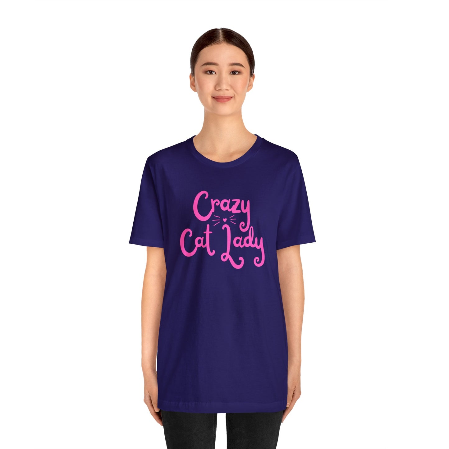 Crazy Cat Lady | Unisex Jersey Short Sleeve Tee