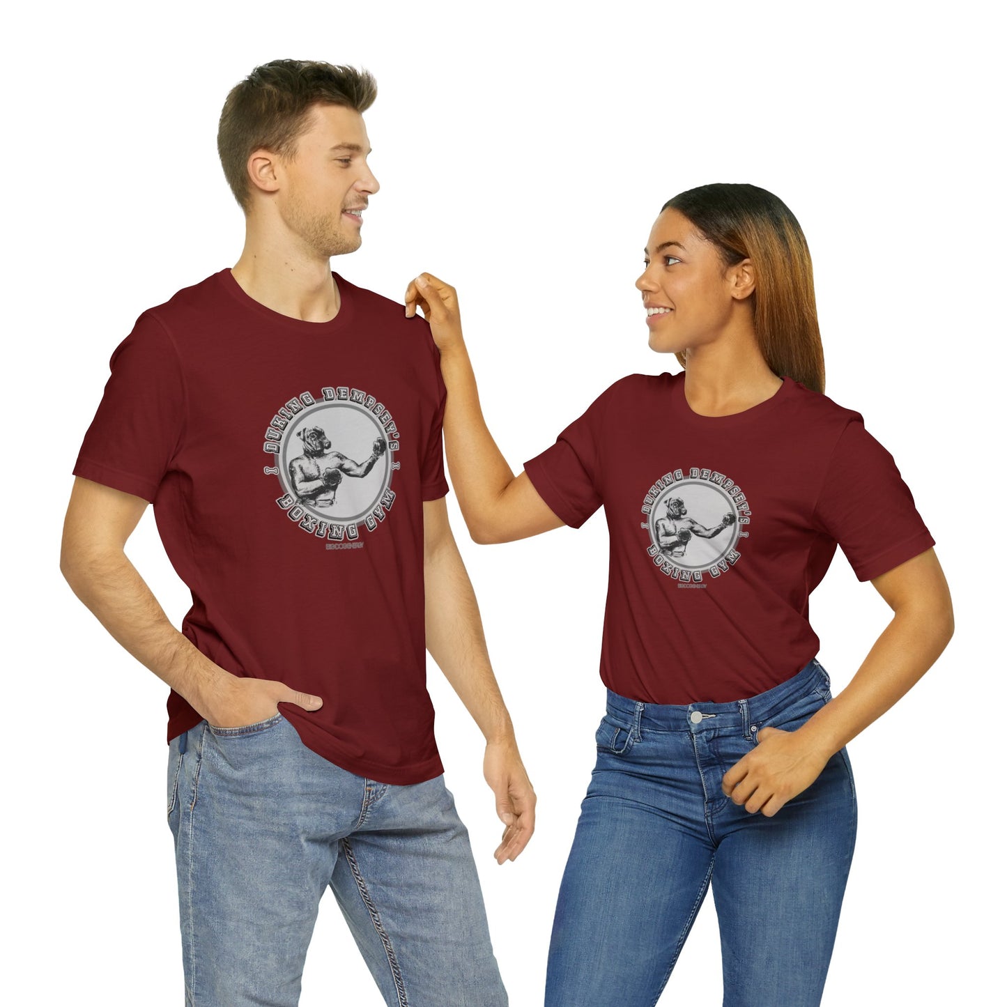 Duking Dempsey's Boxing Gym | Unisex Jersey Short Sleeve Tee