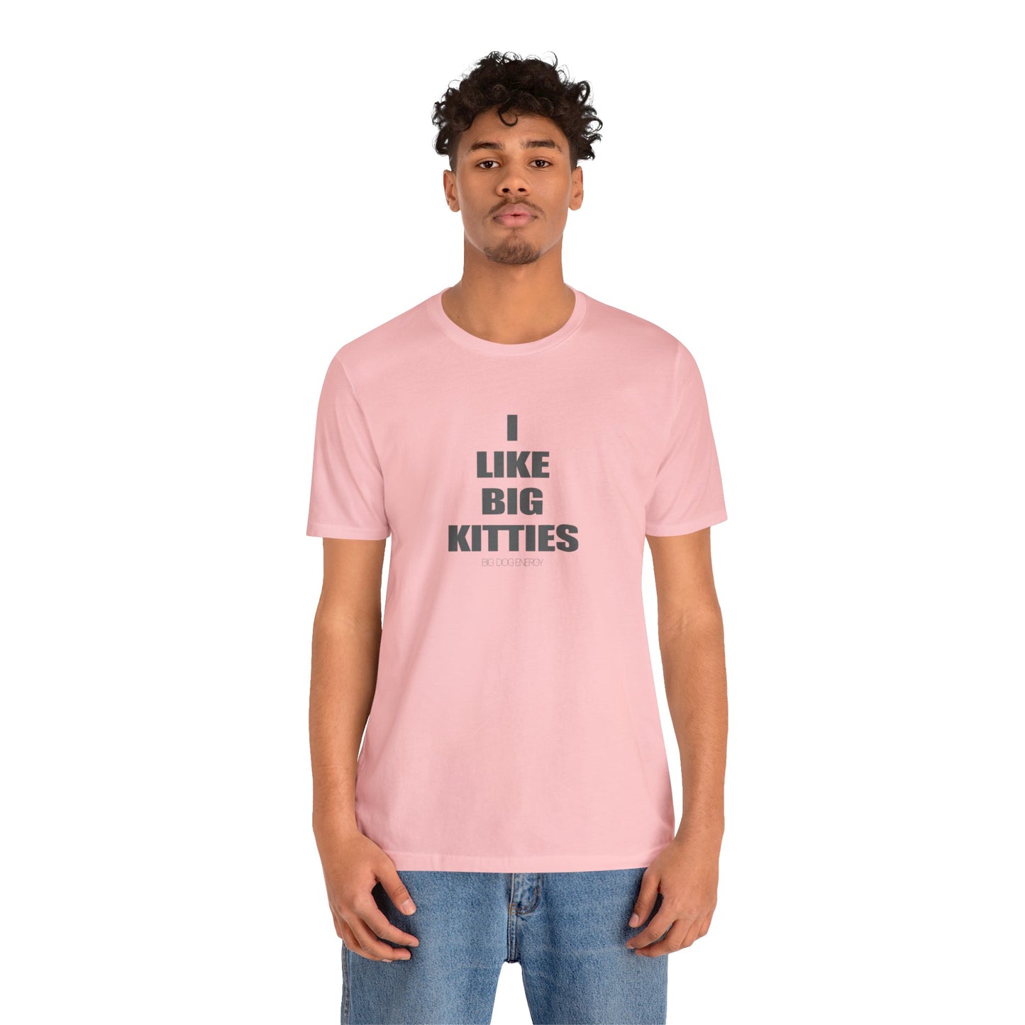 I Like Big Kitties | Unisex Jersey Short Sleeve Tee