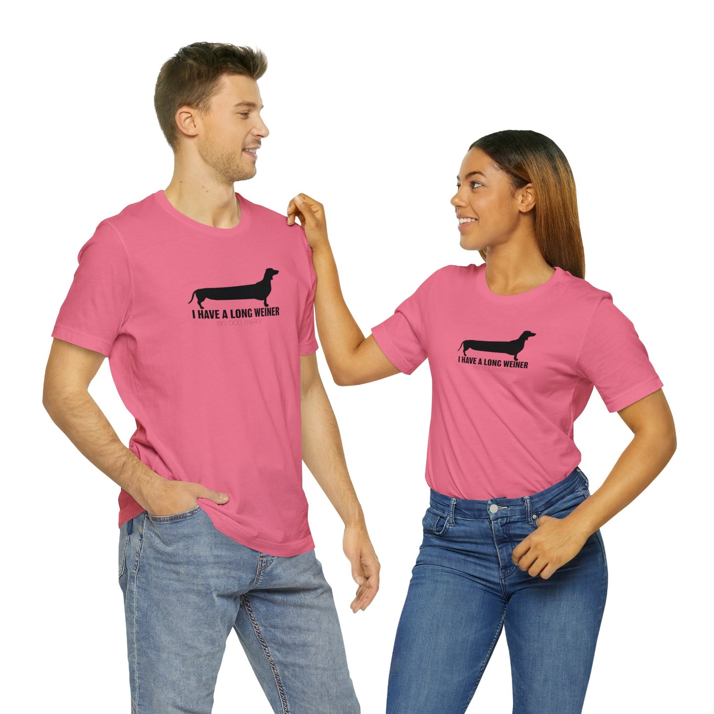 I Have A Long Weiner | Unisex Jersey Short Sleeve Tee