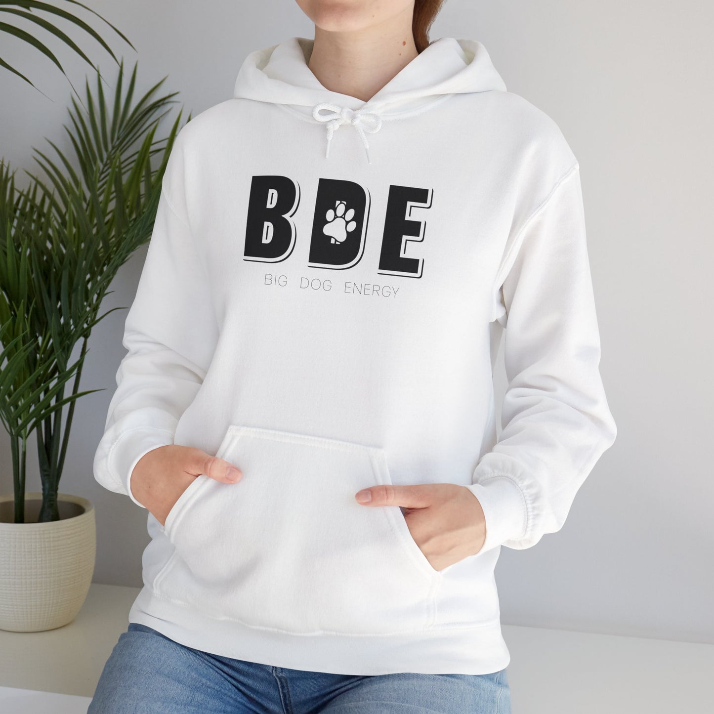 BDE (Big Dog Energy) | Unisex Heavy Blend™ Hooded Sweatshirt