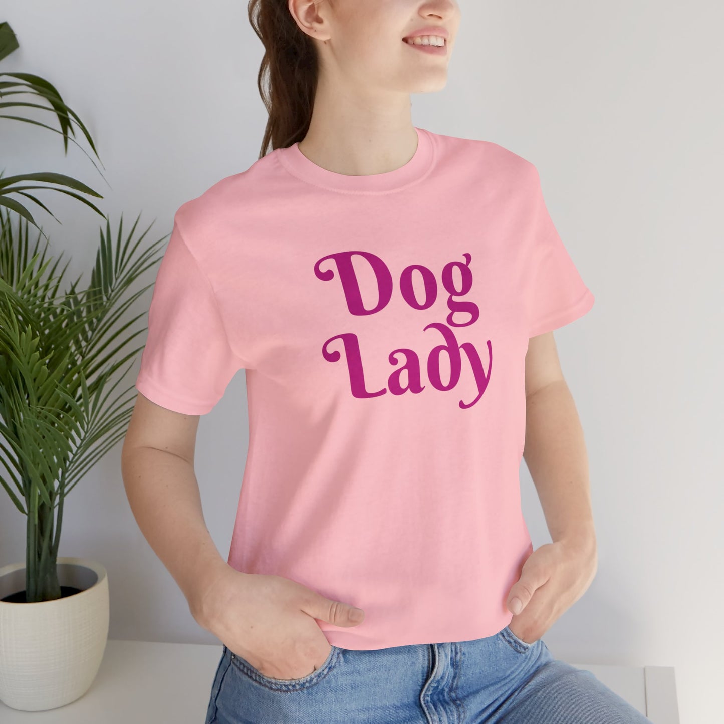 Dog Lady | Unisex Jersey Short Sleeve Tee
