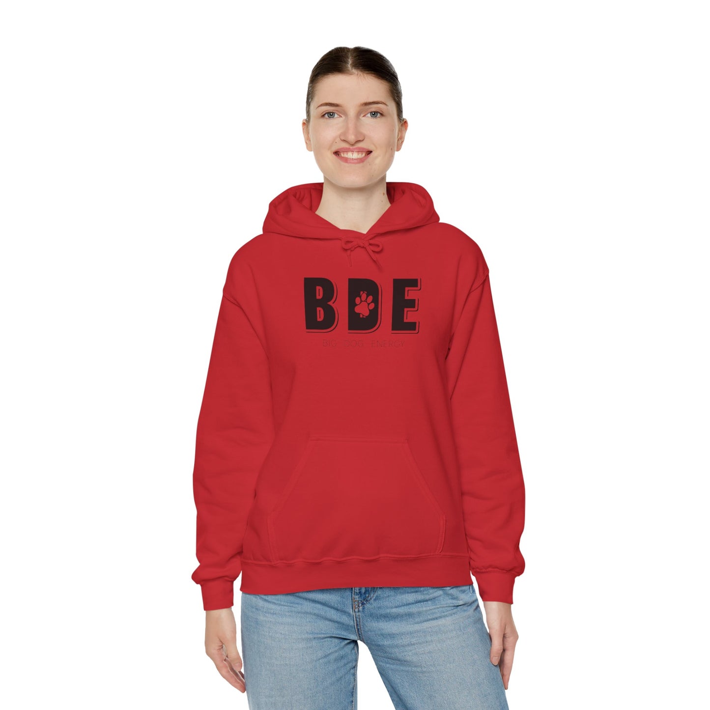 BDE (Big Dog Energy) | Unisex Heavy Blend™ Hooded Sweatshirt