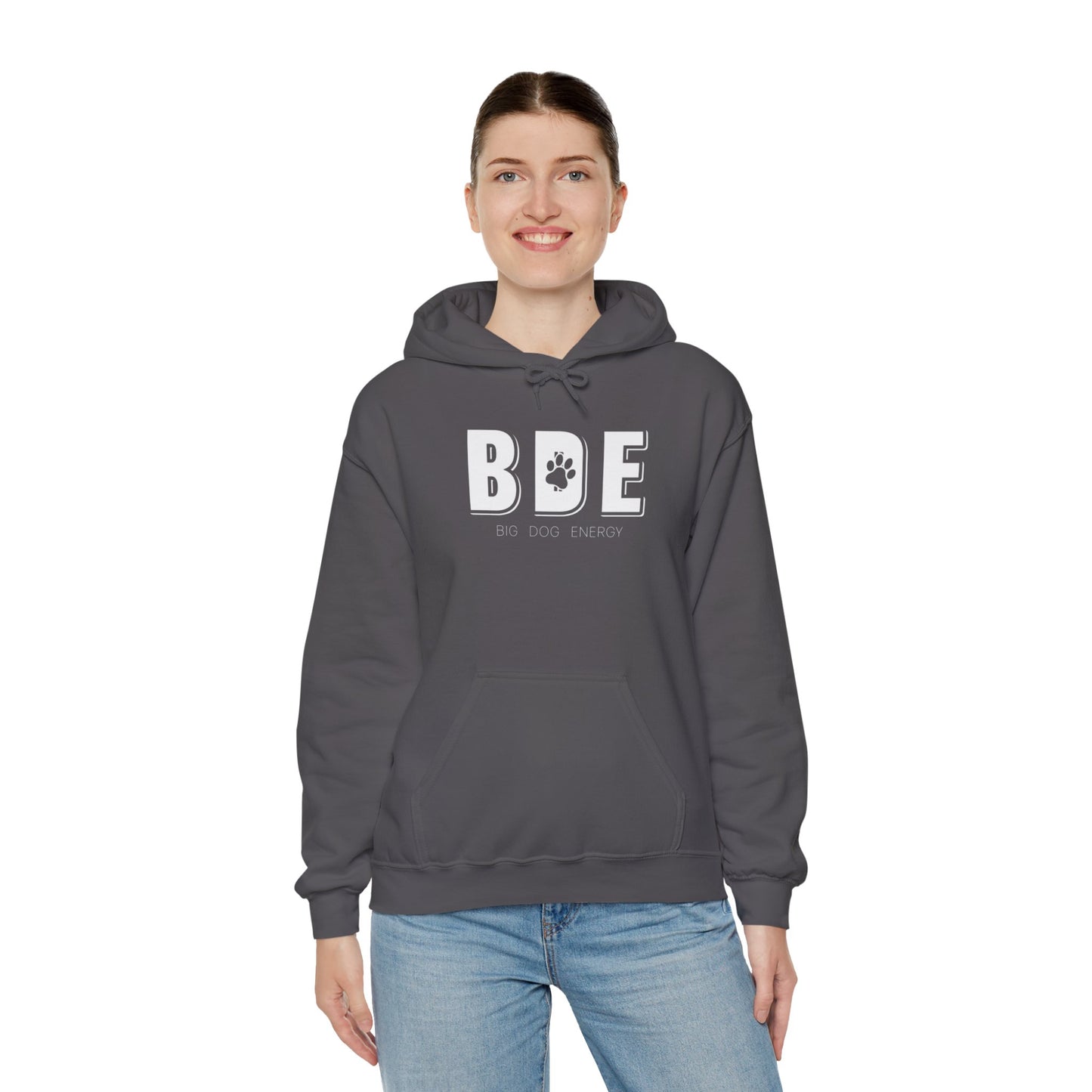 BDE (Big Dog Energy) | Unisex Heavy Blend™ Hooded Sweatshirt