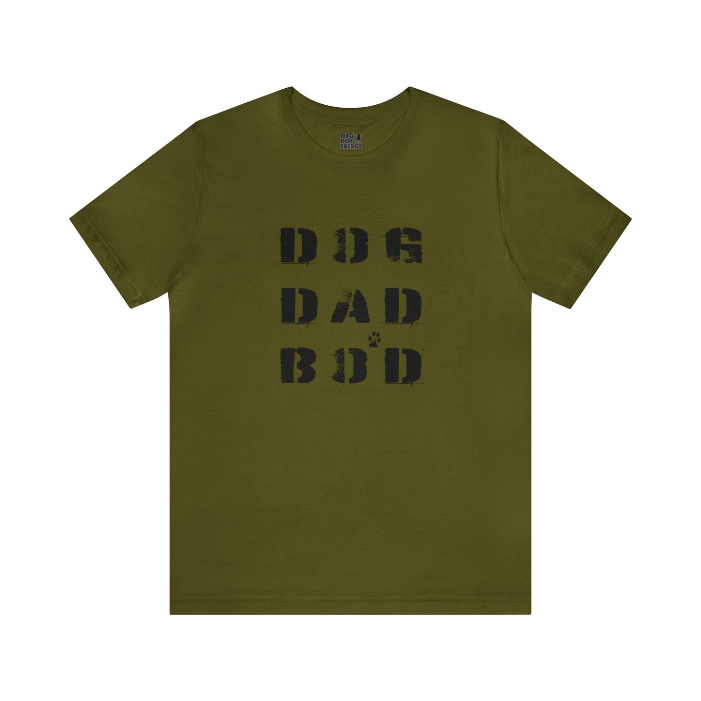 Dog Dad Bod + Paw | Unisex Jersey Short Sleeve Tee