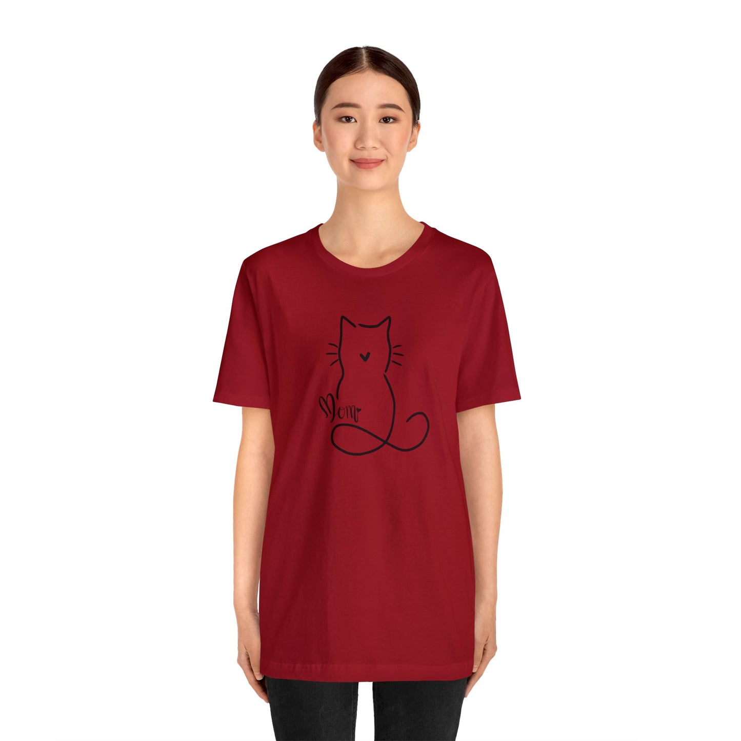 Cat Mom | Unisex Jersey Short Sleeve Tee