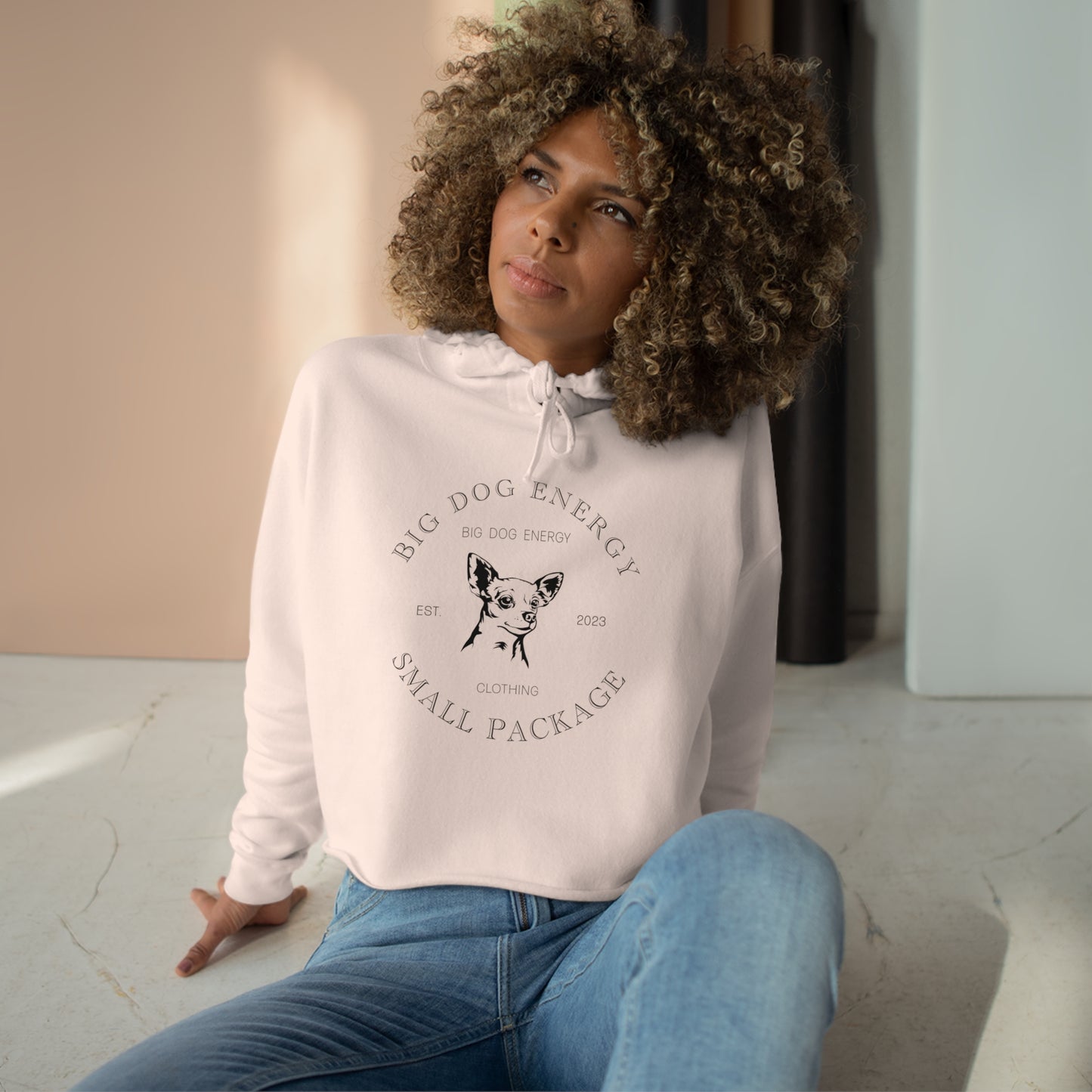 BDE, Small Package | Crop Hoodie