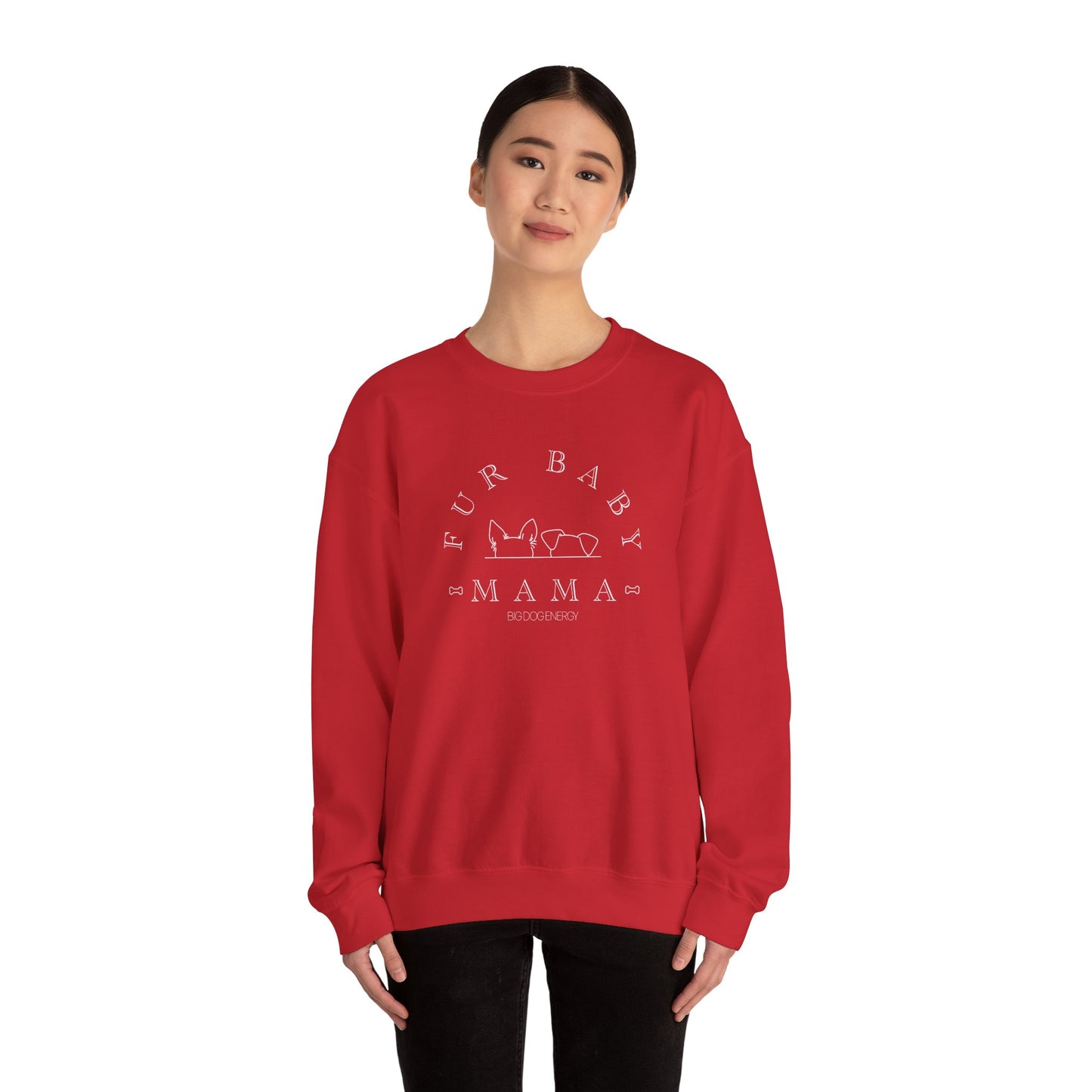 Fur Baby Mama | Unisex Heavy Blend™ Crewneck Sweatshirt