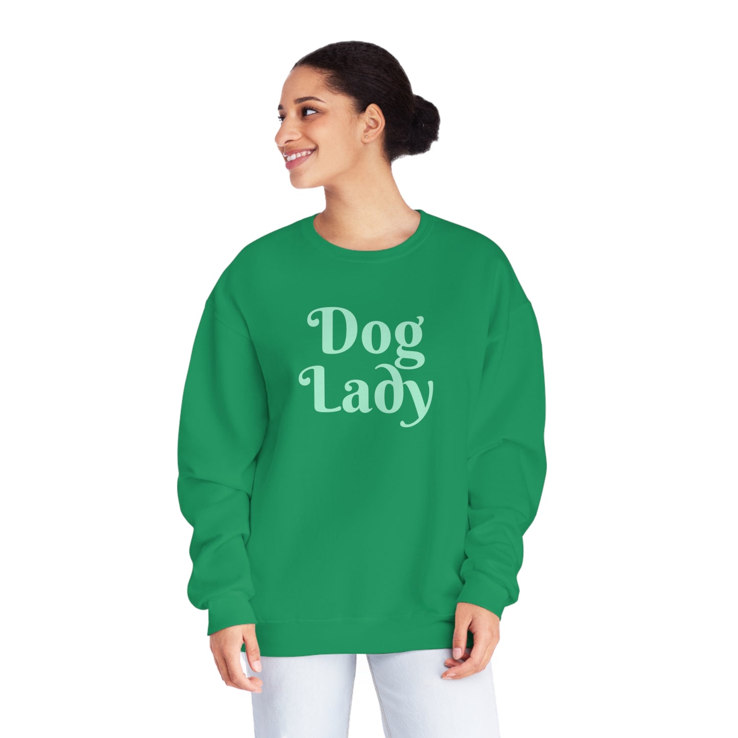 Dog Lady | Unisex NuBlend® Crewneck Sweatshirt
