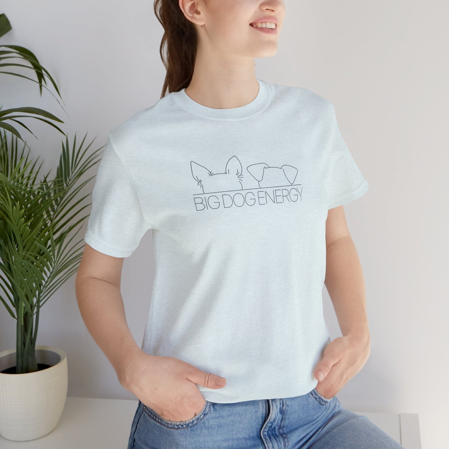 Big Dog Energy Logo | Unisex Jersey Short Sleeve Tee