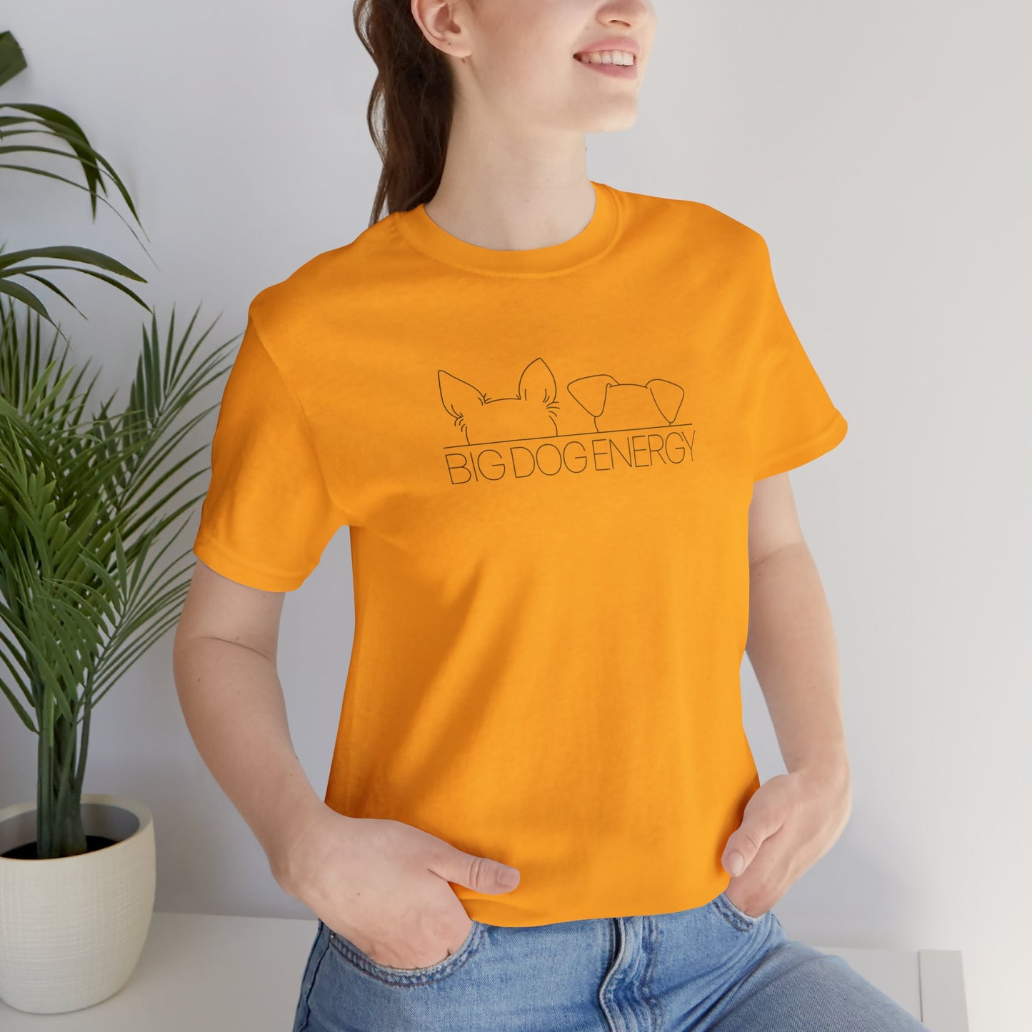 Big Dog Energy Logo | Unisex Jersey Short Sleeve Tee