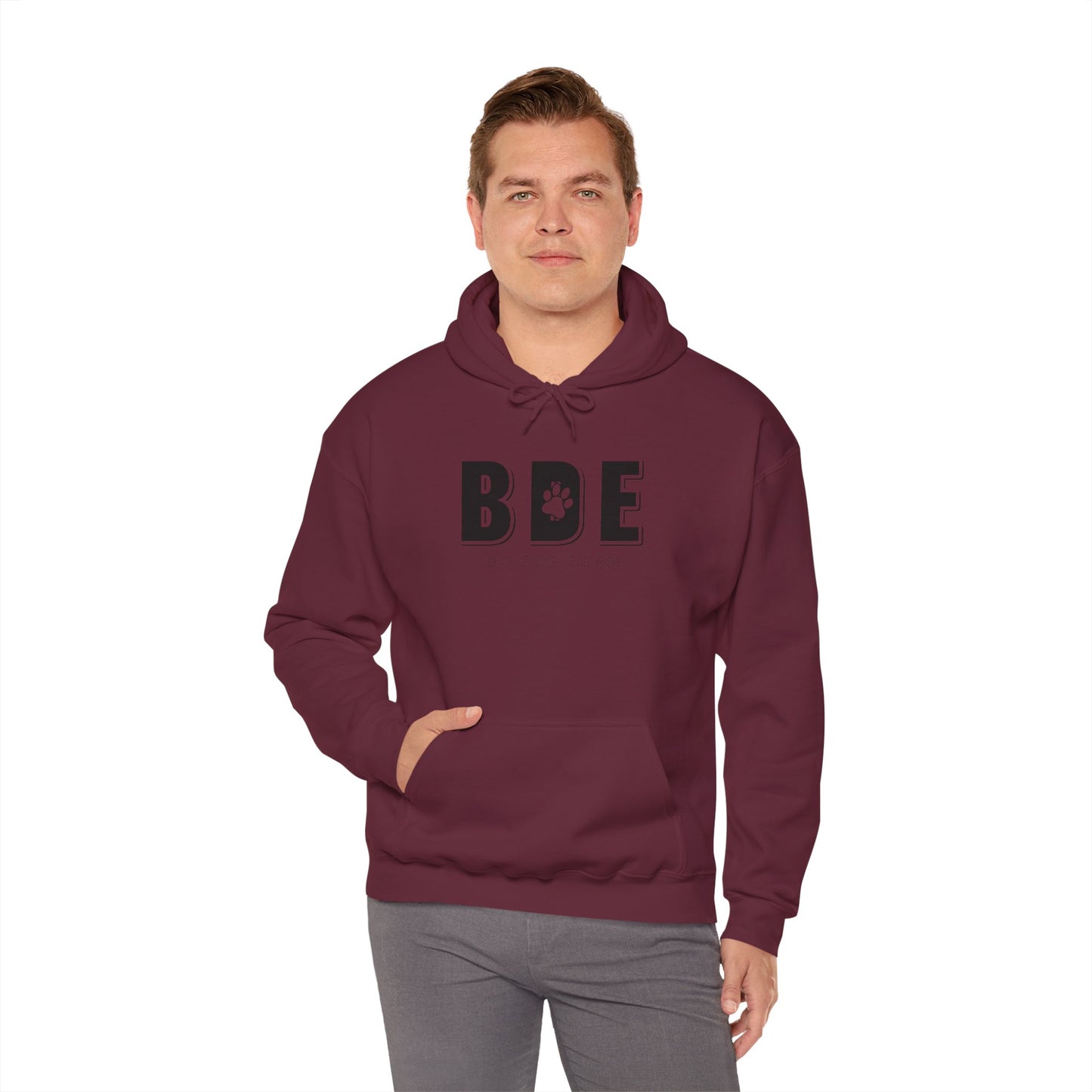 BDE (Big Dog Energy) | Unisex Heavy Blend™ Hooded Sweatshirt