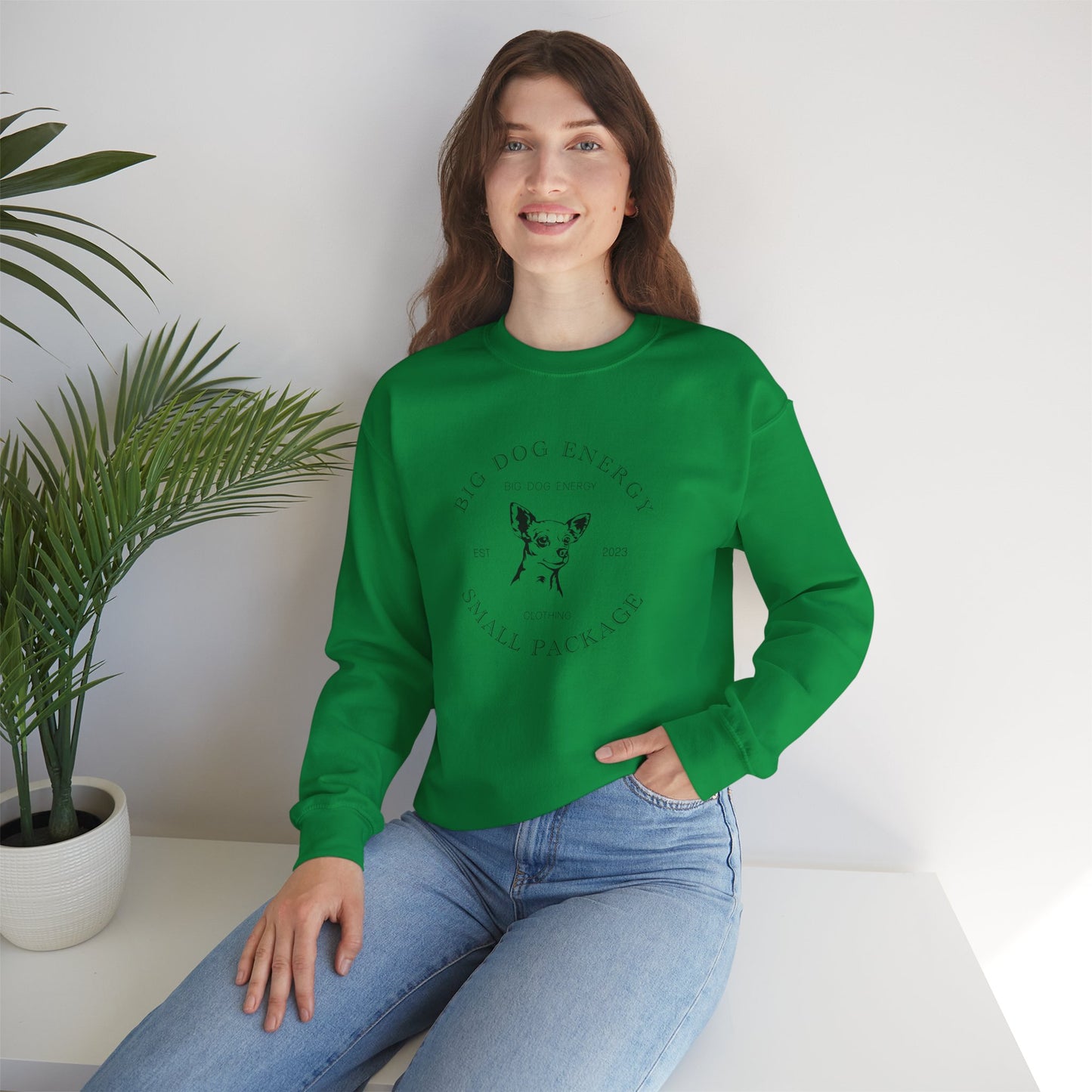 BDE, Small Package | Unisex Heavy Blend™ Crewneck Sweatshirt