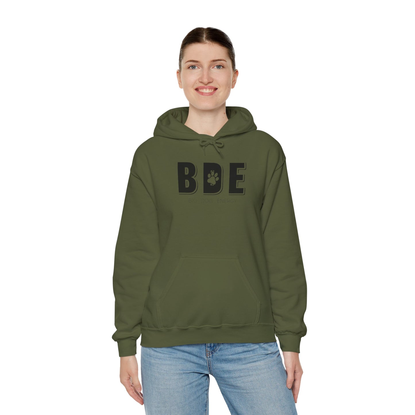 BDE (Big Dog Energy) | Unisex Heavy Blend™ Hooded Sweatshirt