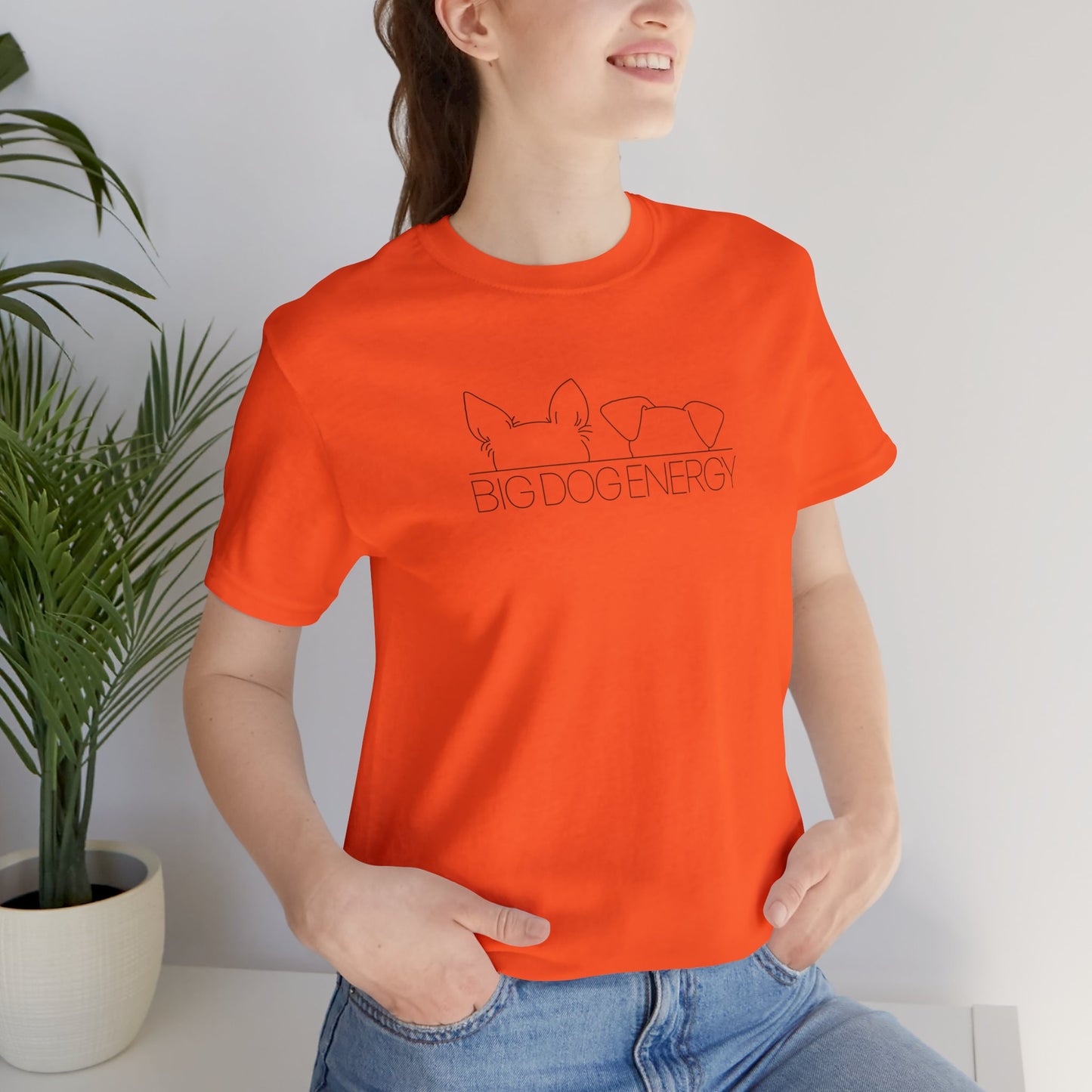 Big Dog Energy Logo | Unisex Jersey Short Sleeve Tee