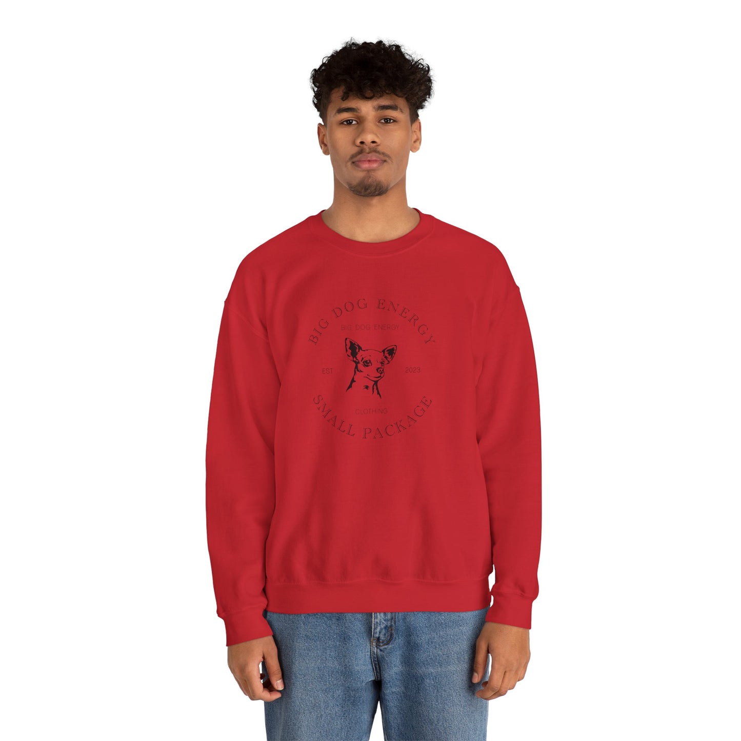 BDE, Small Package | Unisex Heavy Blend™ Crewneck Sweatshirt