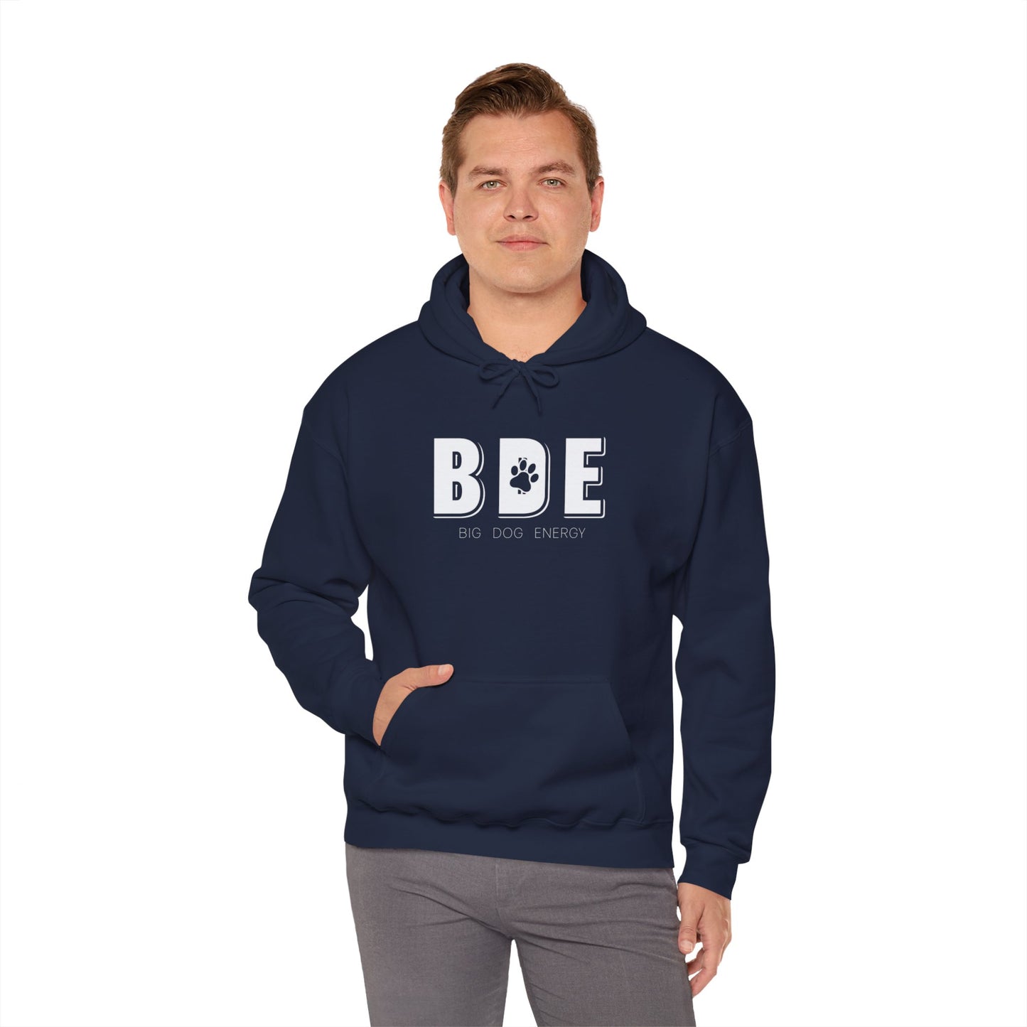 BDE (Big Dog Energy) | Unisex Heavy Blend™ Hooded Sweatshirt