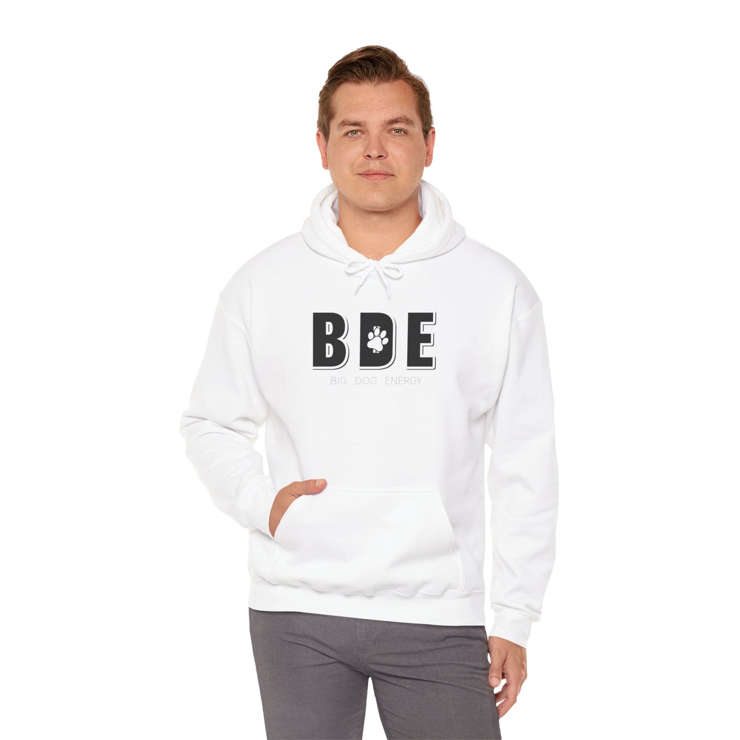 BDE (Big Dog Energy) | Unisex Heavy Blend™ Hooded Sweatshirt