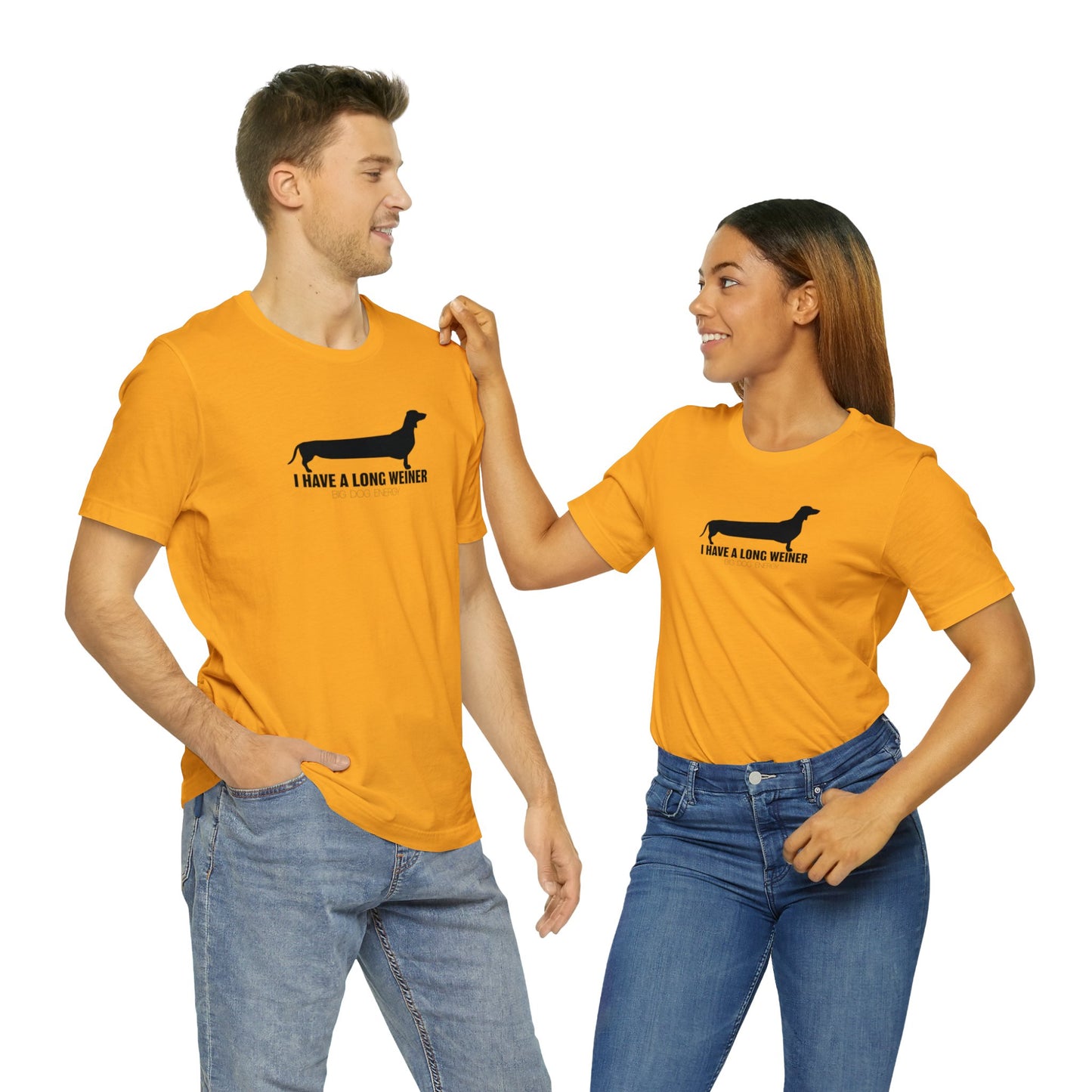 I Have A Long Weiner | Unisex Jersey Short Sleeve Tee