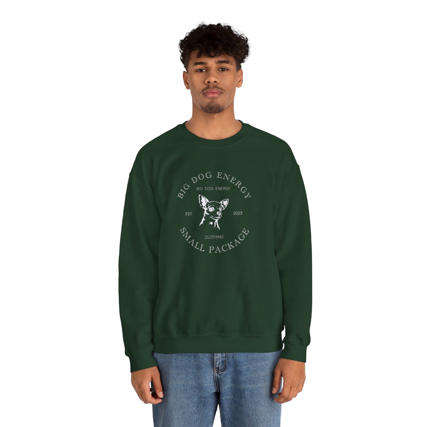 BDE, Small Package | Unisex Heavy Blend™ Crewneck Sweatshirt