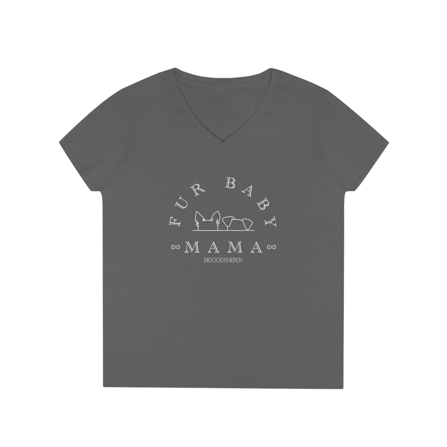 Fur Baby Mama | Ladies' V-Neck T-Shirt