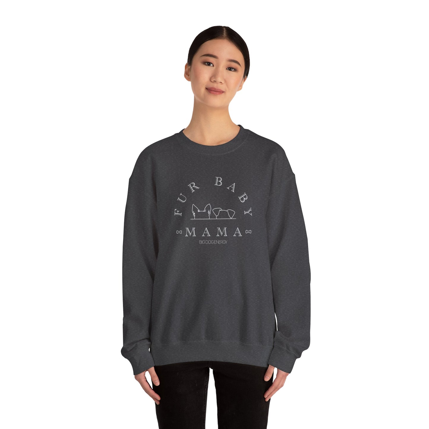 Fur Baby Mama | Unisex Heavy Blend™ Crewneck Sweatshirt