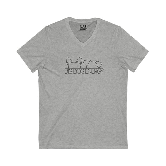 BDE in the V....Neck T-Shirt | Unisex Jersey Short Sleeve V-Neck Tee