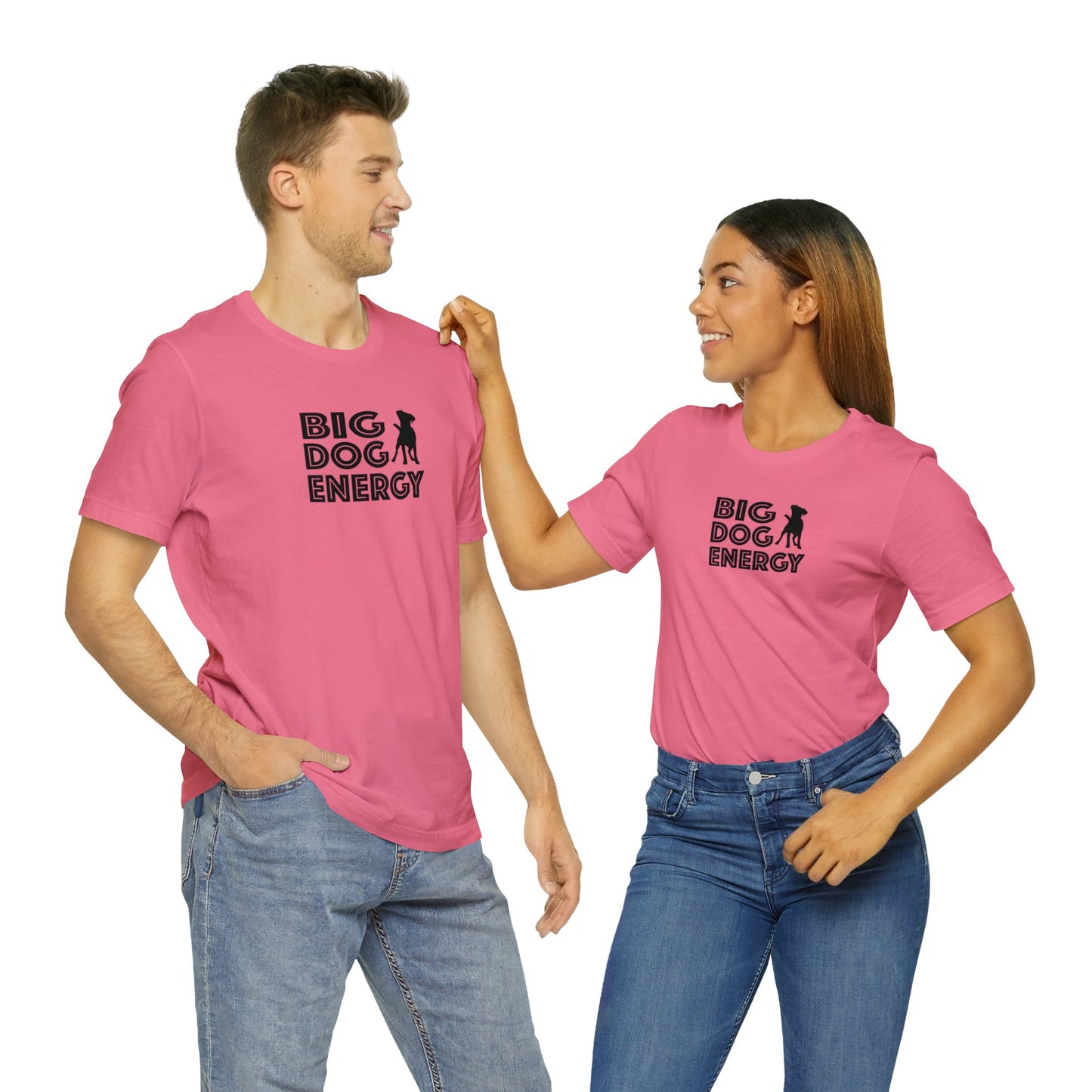 Big Dog Energy Logo | Unisex Jersey Short Sleeve Tee
