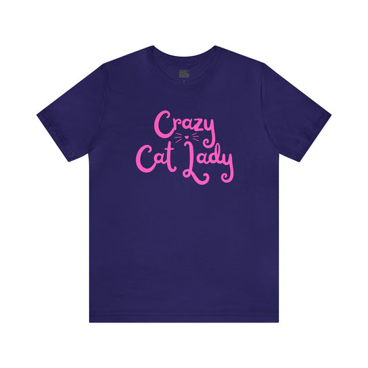 Crazy Cat Lady | Unisex Jersey Short Sleeve Tee