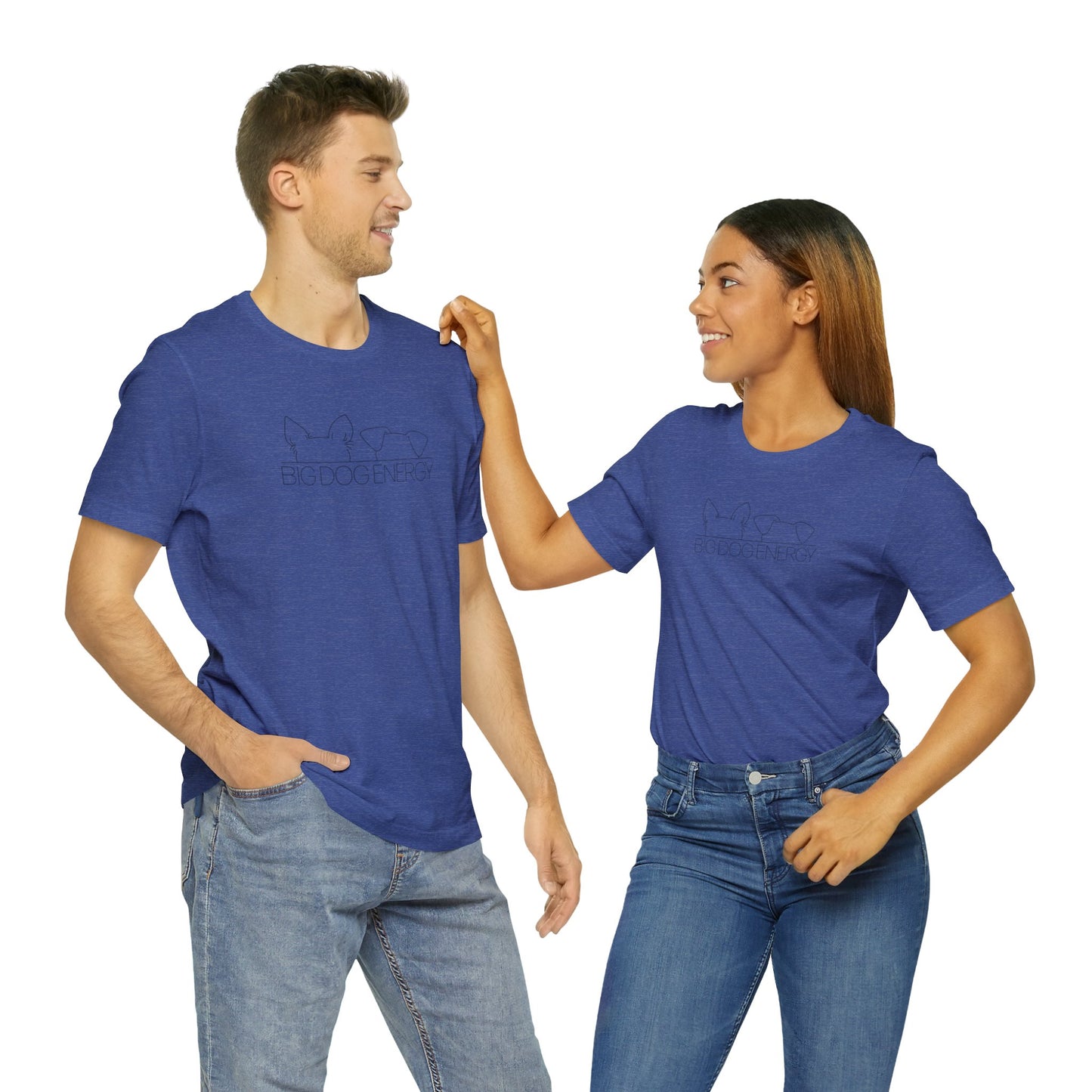 Big Dog Energy Logo | Unisex Jersey Short Sleeve Tee