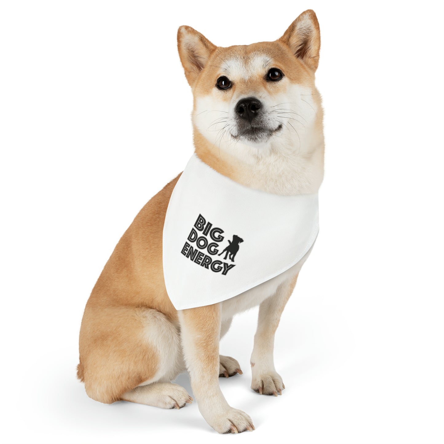Big Dog Energy Pet Bandana Collar