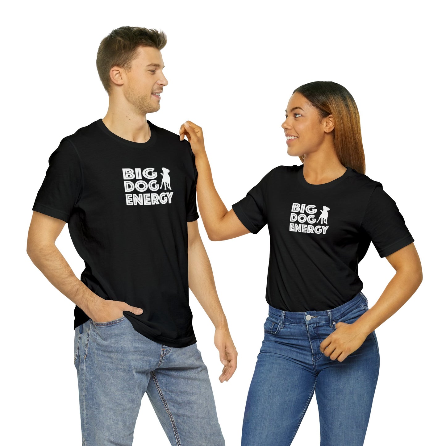 Big Dog Energy Logo | Unisex Jersey Short Sleeve Tee