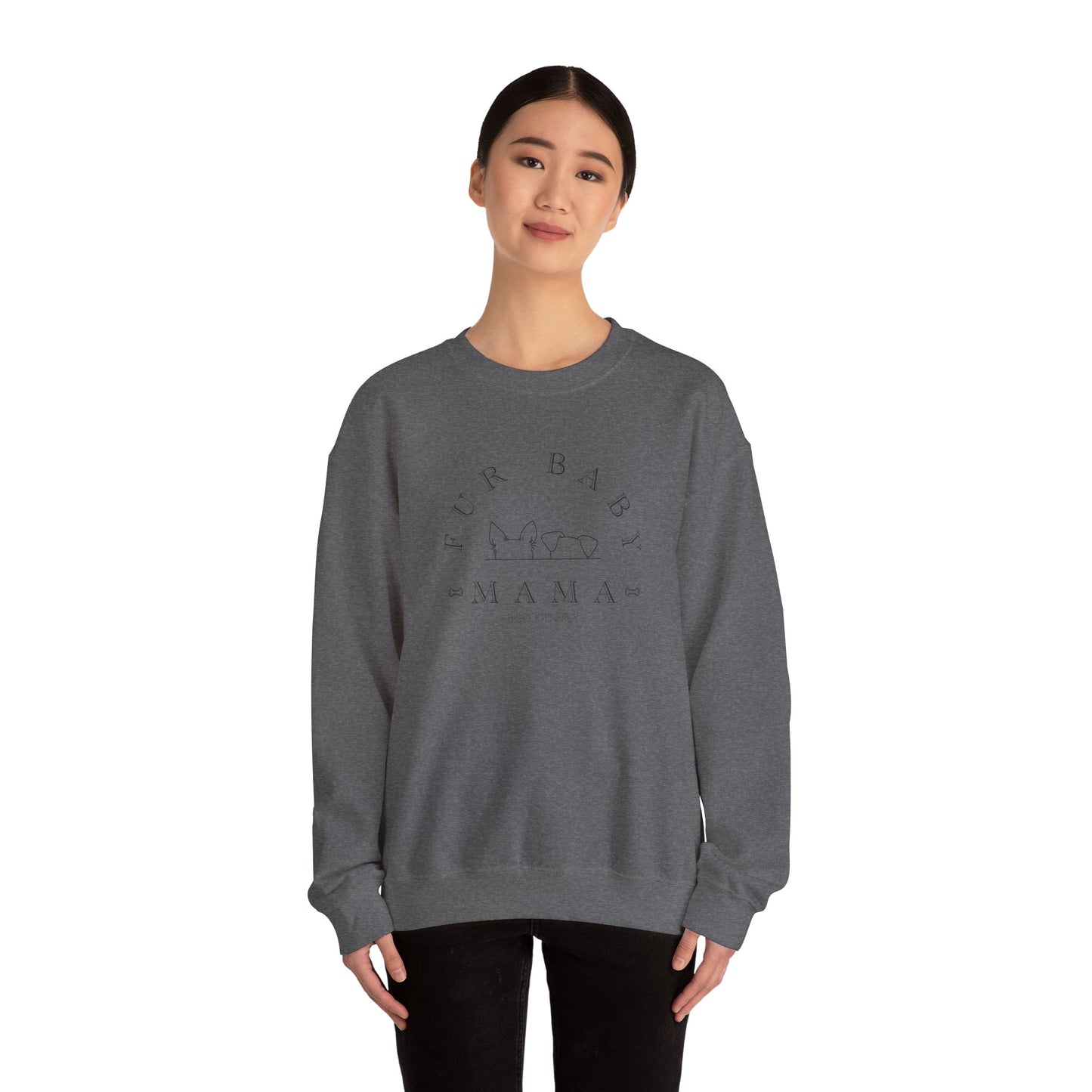 Fur Baby Mama | Unisex Heavy Blend™ Crewneck Sweatshirt