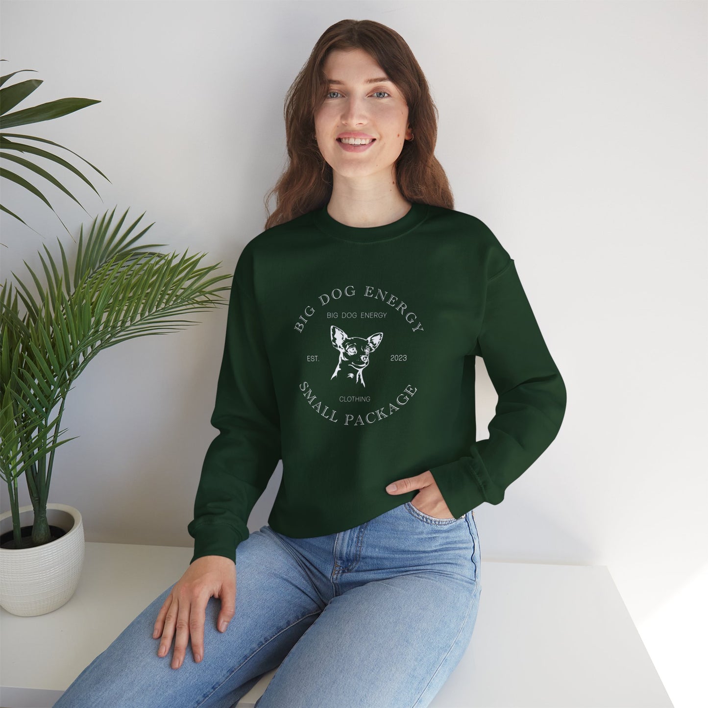 BDE, Small Package | Unisex Heavy Blend™ Crewneck Sweatshirt
