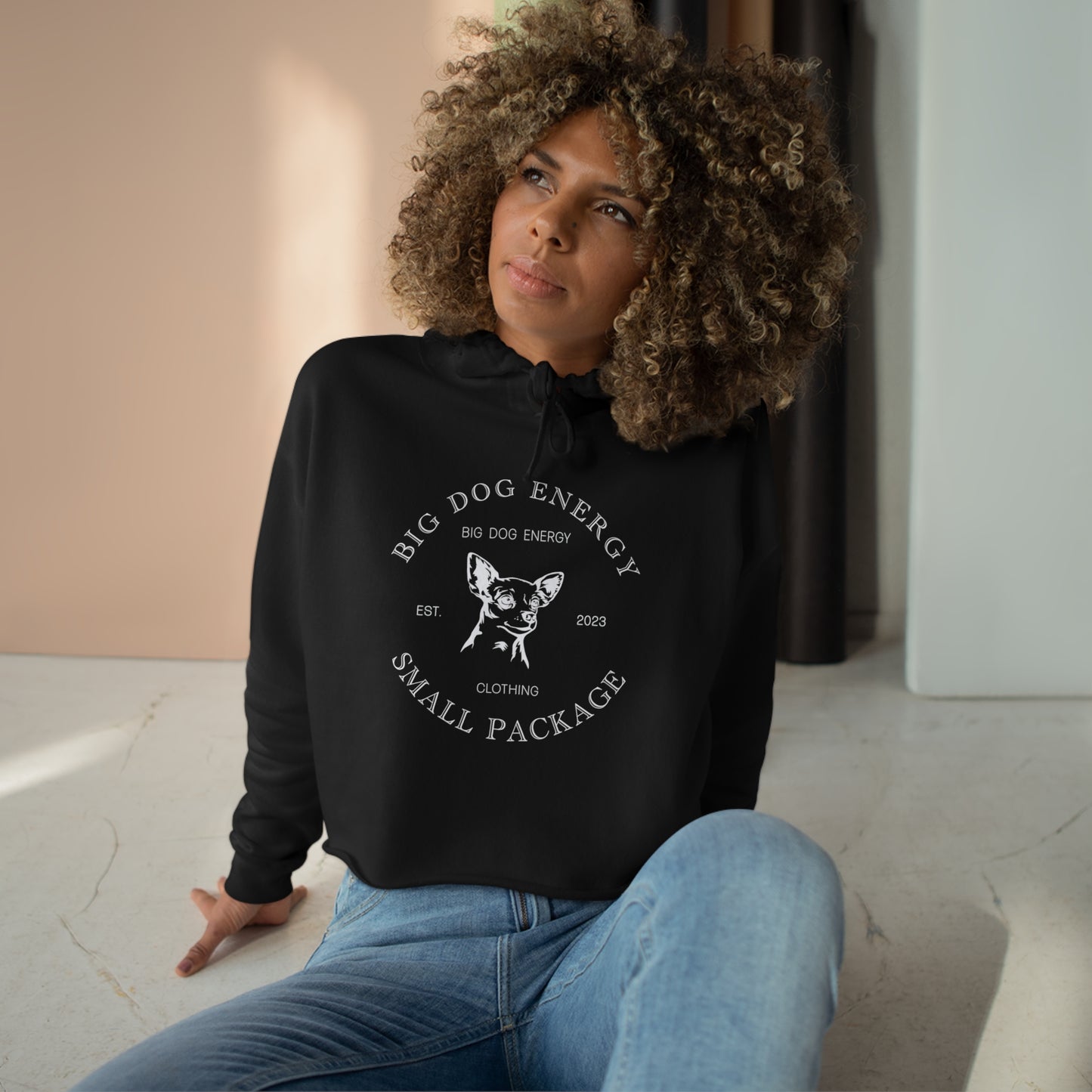 BDE, Small Package | Crop Hoodie