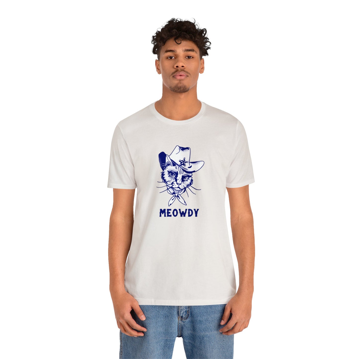 Meowdy! | Unisex Jersey Short Sleeve Tee