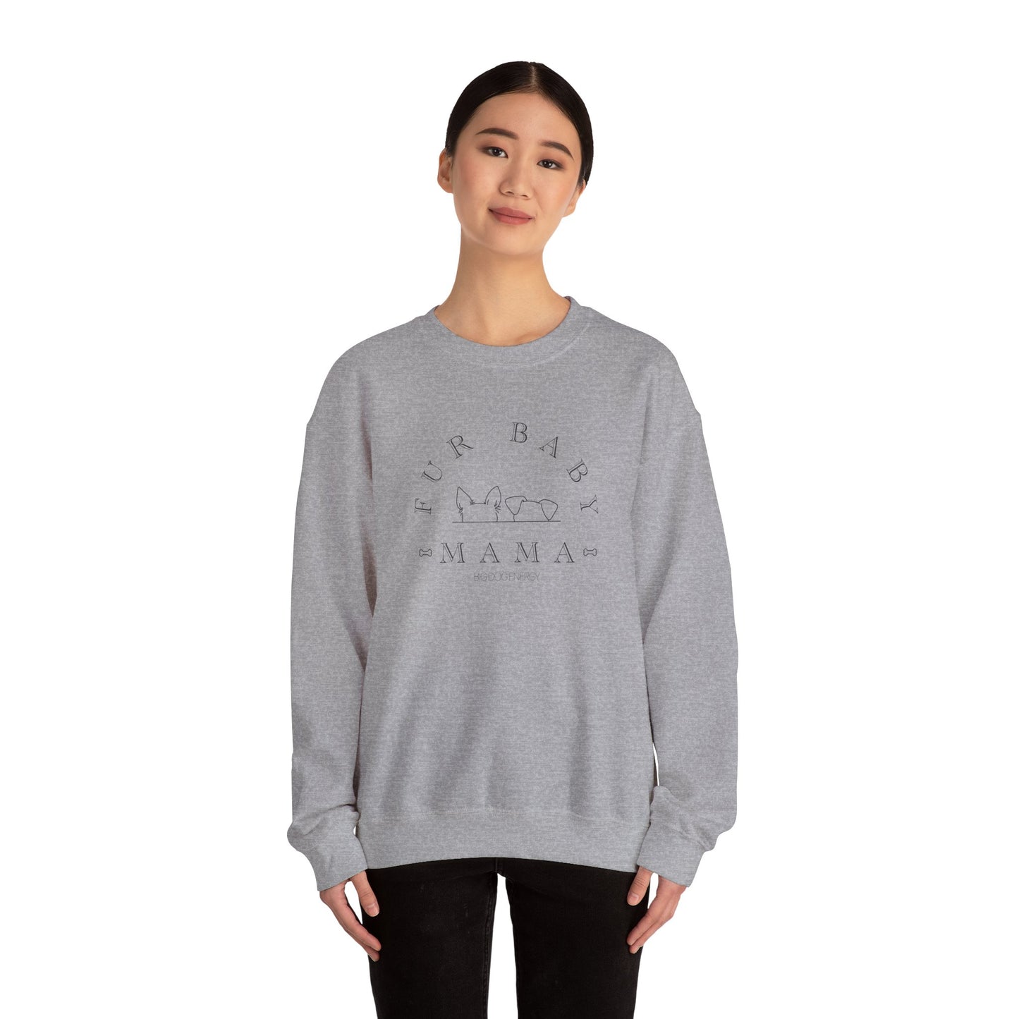 Fur Baby Mama | Unisex Heavy Blend™ Crewneck Sweatshirt