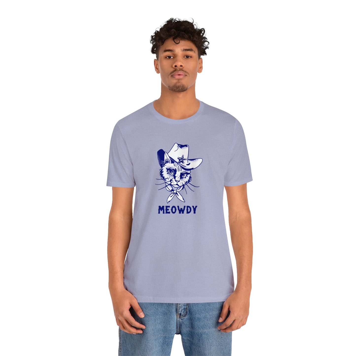 Meowdy! | Unisex Jersey Short Sleeve Tee
