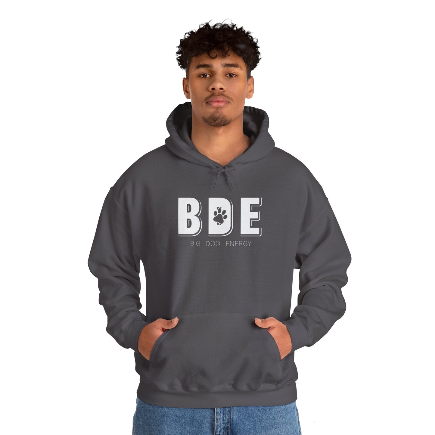 BDE (Big Dog Energy) | Unisex Heavy Blend™ Hooded Sweatshirt