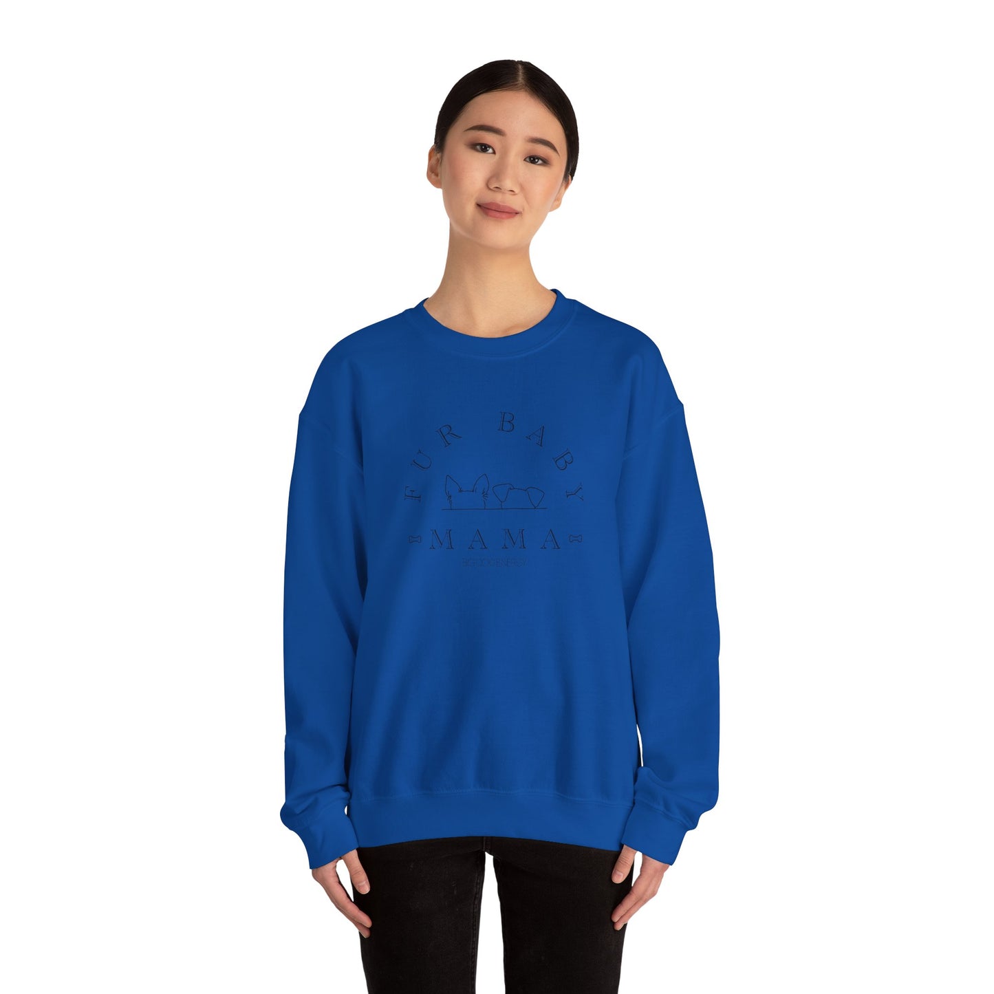 Fur Baby Mama | Unisex Heavy Blend™ Crewneck Sweatshirt