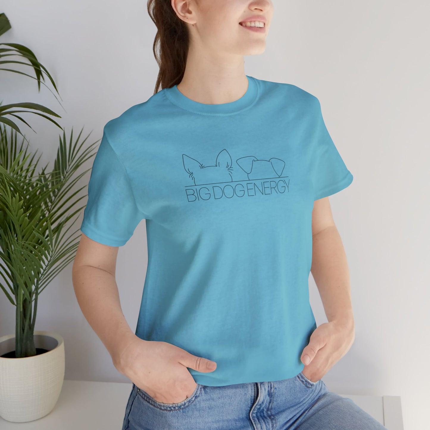Big Dog Energy Logo | Unisex Jersey Short Sleeve Tee