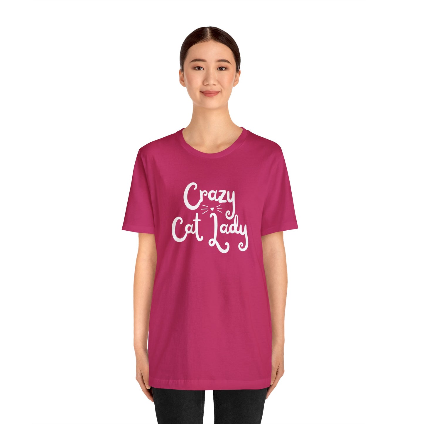 Crazy Cat Lady | Unisex Jersey Short Sleeve Tee