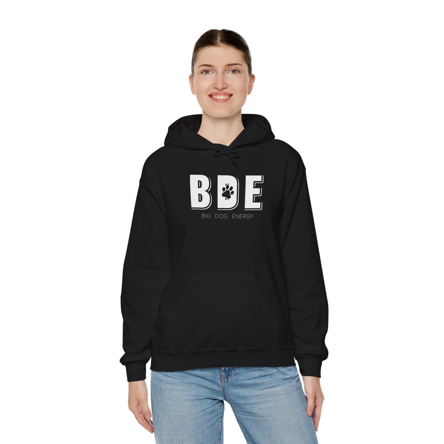 BDE (Big Dog Energy) | Unisex Heavy Blend™ Hooded Sweatshirt
