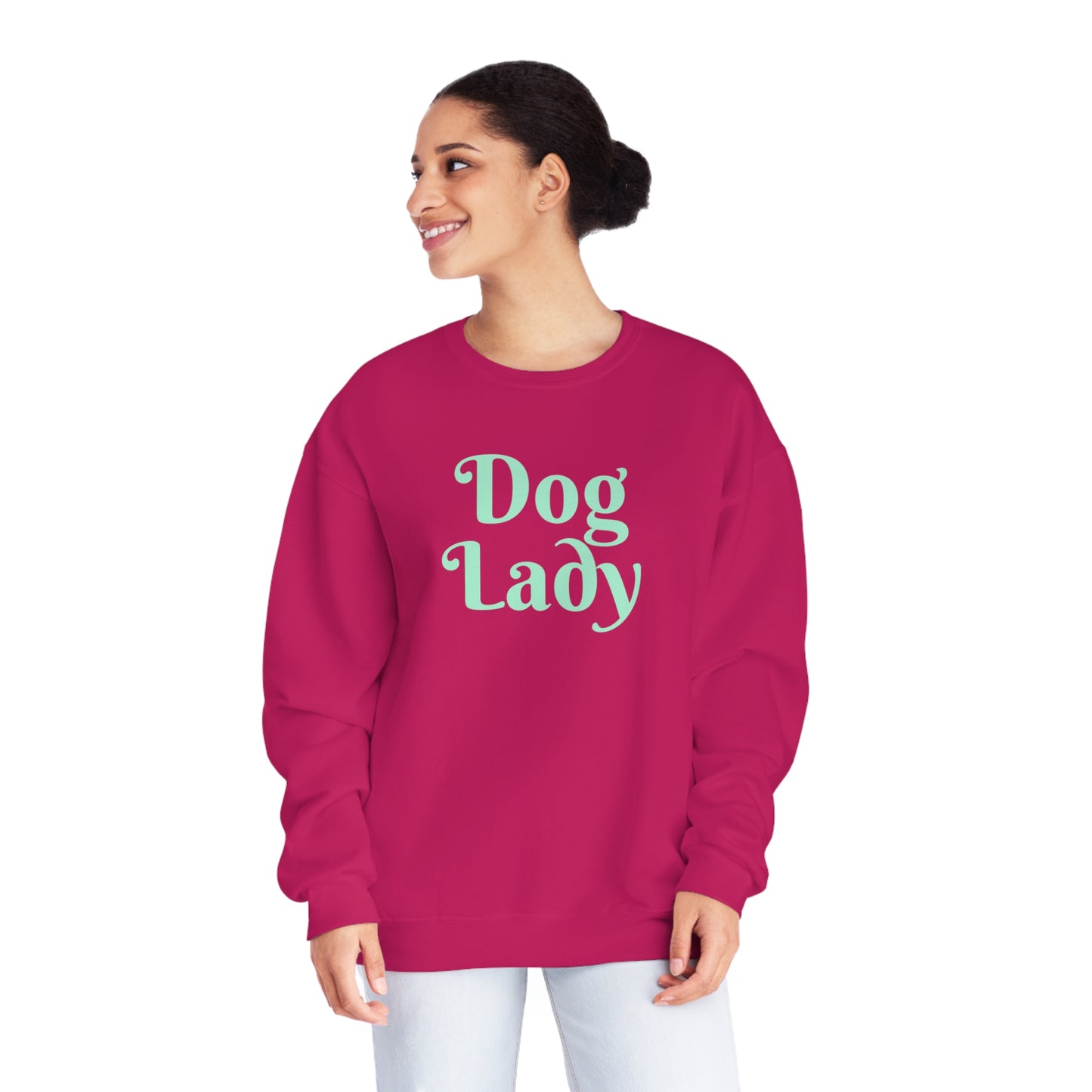Dog Lady | Unisex NuBlend® Crewneck Sweatshirt
