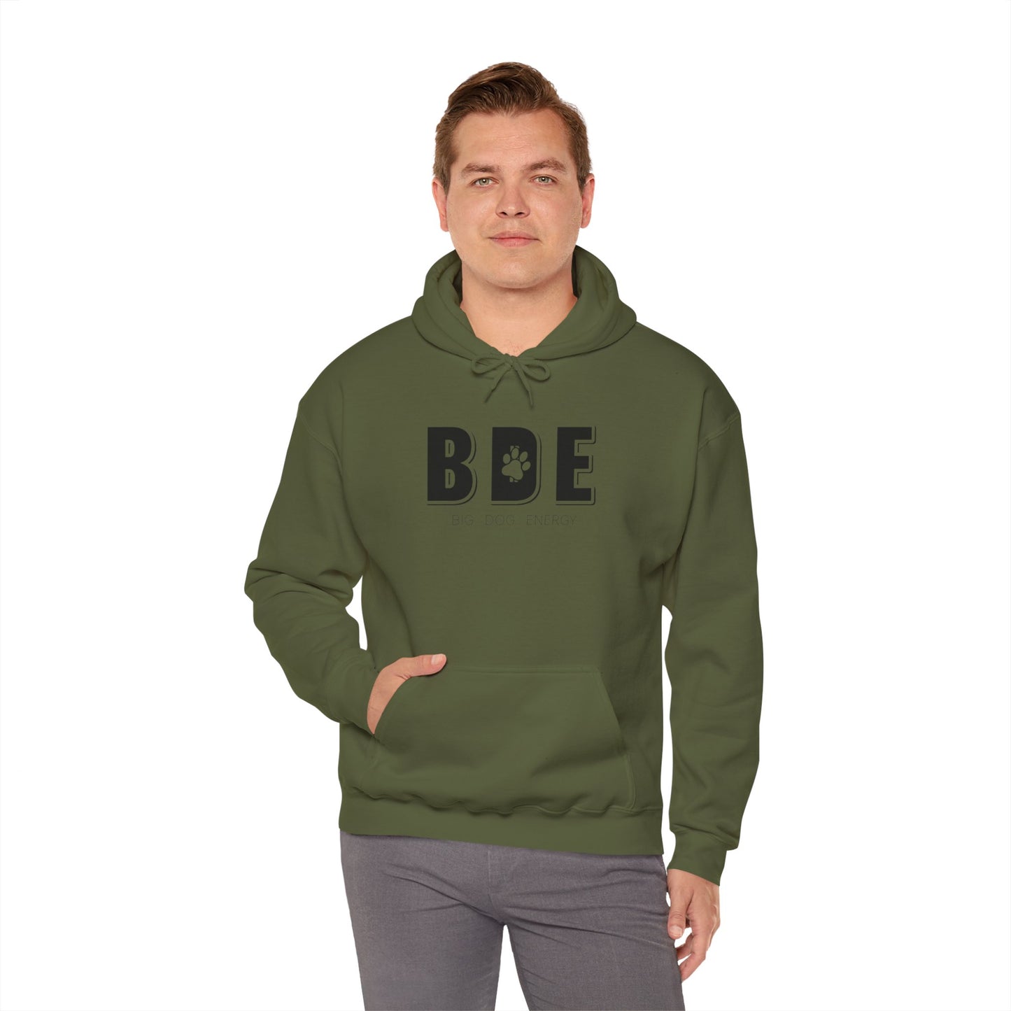 BDE (Big Dog Energy) | Unisex Heavy Blend™ Hooded Sweatshirt