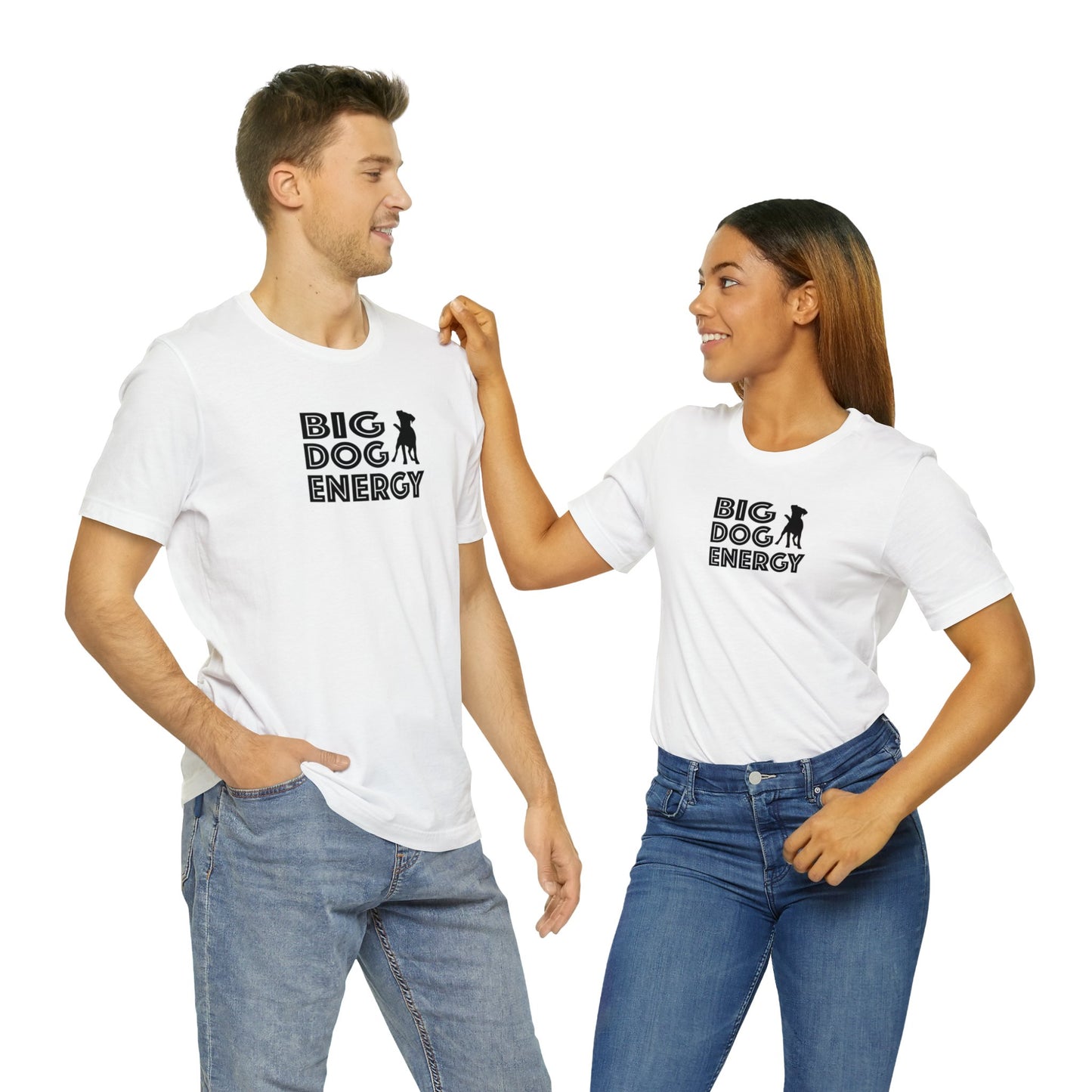 Big Dog Energy Logo | Unisex Jersey Short Sleeve Tee