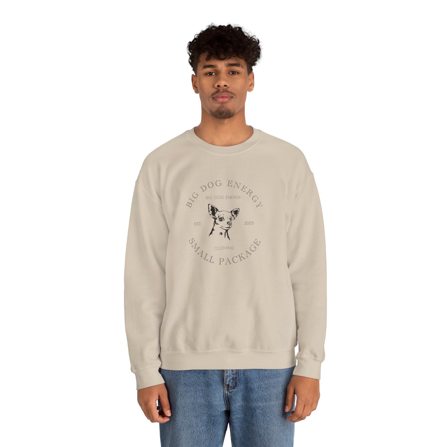 BDE, Small Package | Unisex Heavy Blend™ Crewneck Sweatshirt