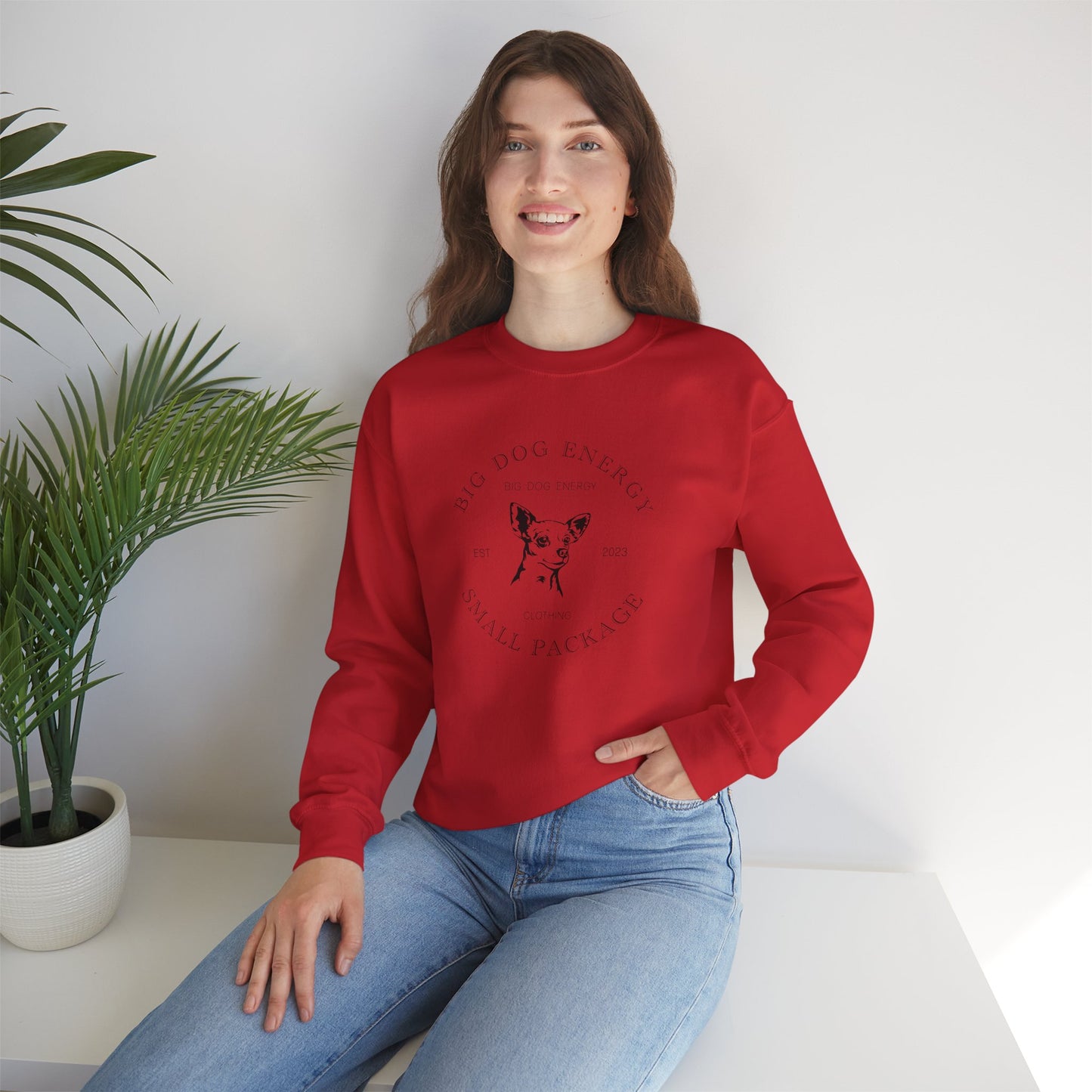 BDE, Small Package | Unisex Heavy Blend™ Crewneck Sweatshirt