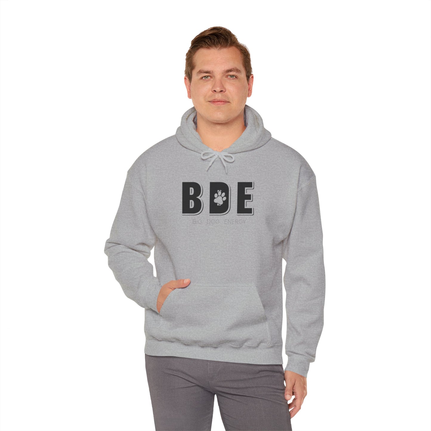 BDE (Big Dog Energy) | Unisex Heavy Blend™ Hooded Sweatshirt