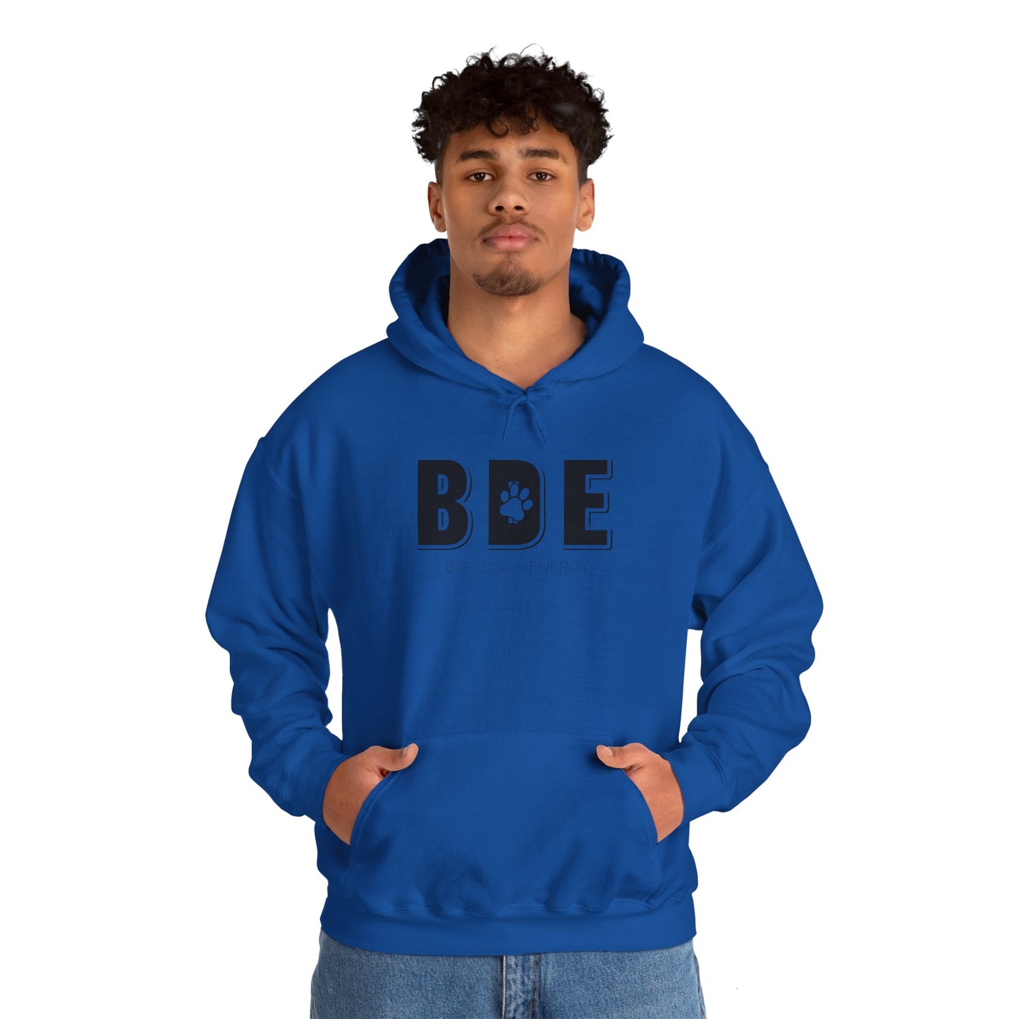 BDE (Big Dog Energy) | Unisex Heavy Blend™ Hooded Sweatshirt